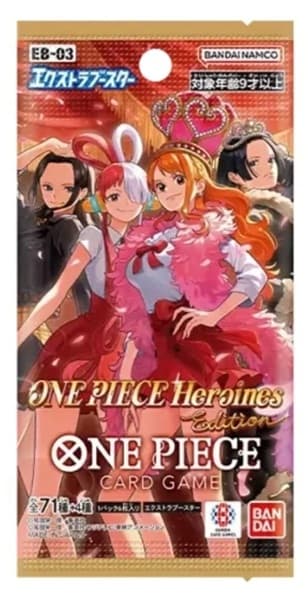 One Piece Card Game: JAPANSK/JAPANESE EB03 One Piece Heroines Edition - Booster Pack