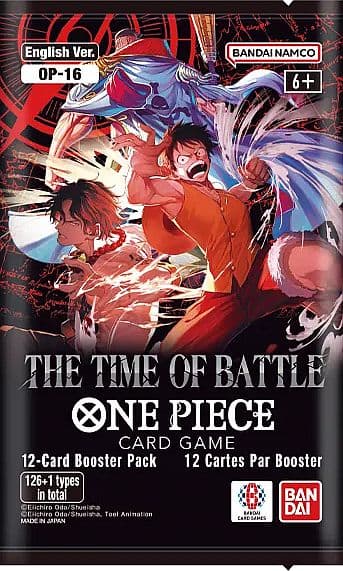 One Piece Card Game: OP16: The Time of Battle - Booster Pack