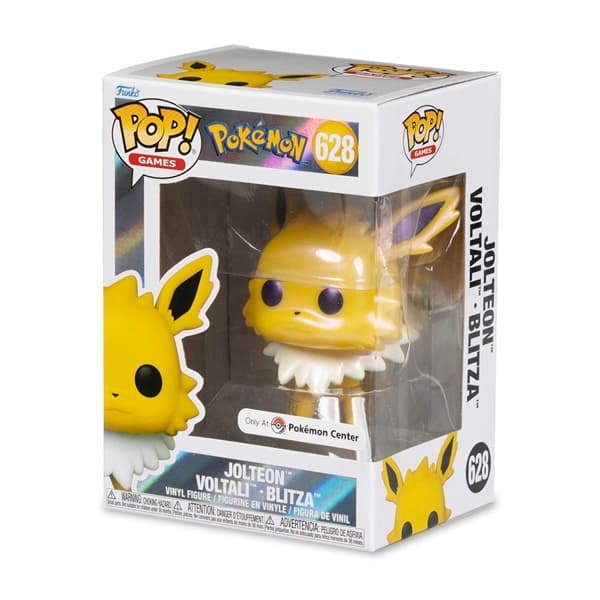 Funko Pop: Pokemon - Jolteon Pearlescent #628 - Pokémon Center Vinyl Figure 9cm