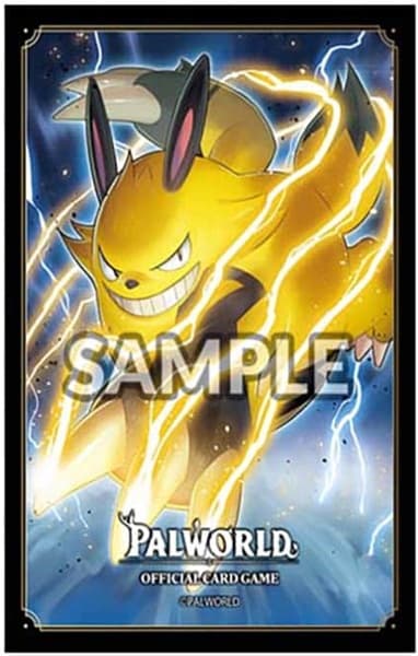75 lommer! Palworld Official Card Game: Grizzbolt - Rumbling Tank - Deck Protector Sleeves
