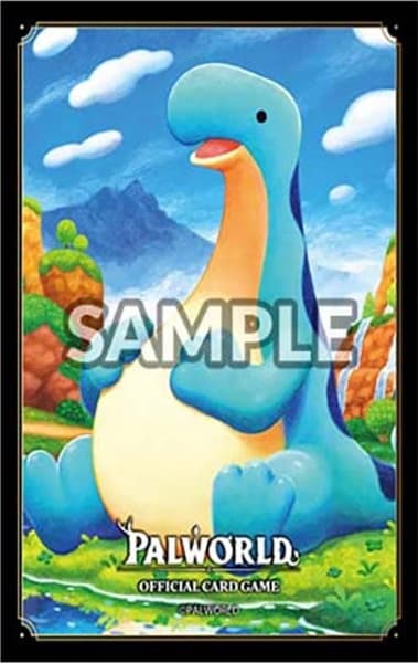 75 lommer! Palworld Official Card Game: Relaxaurus - Hungry Gunner - Deck Protector Sleeves