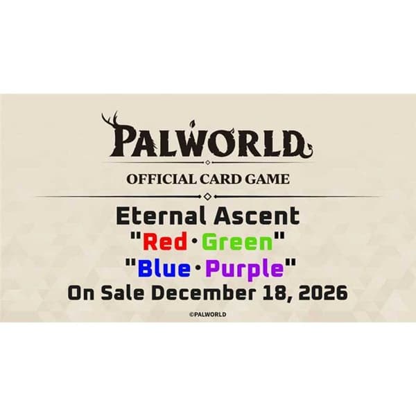 Palworld Official Card Game (OCG): TD03 Eternal Ascent: Red-Green Deck