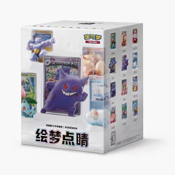 Pokemon - Sword & Shield 151C: Collect 151 Dream Painting Figure Set *KINESISK/CHINESE* - Blind Box