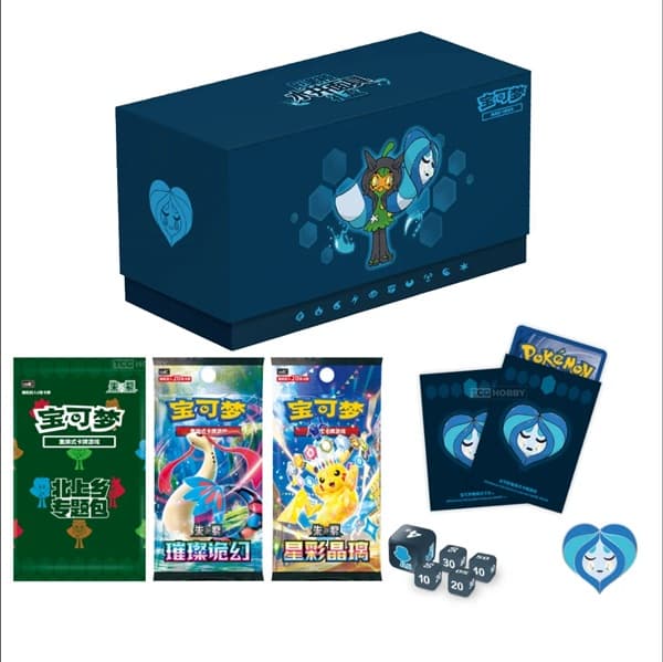 Pokemon Box (KINESISK/CHINESE) - Ogerpon Wellspring Mask Gift Box