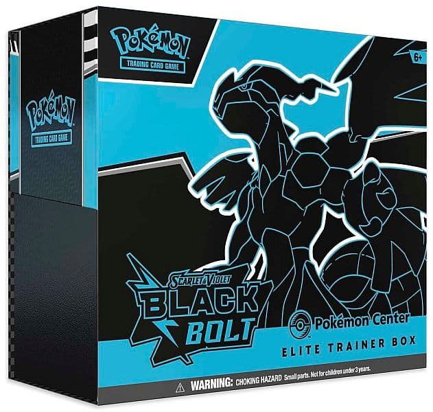 Pokemon Black Bolt - Pokemon Center Elite Trainer Box