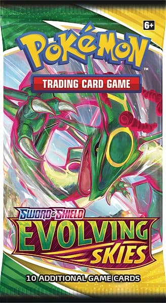 Pokemon Sword & Shield: Evolving Skies Booster Pack