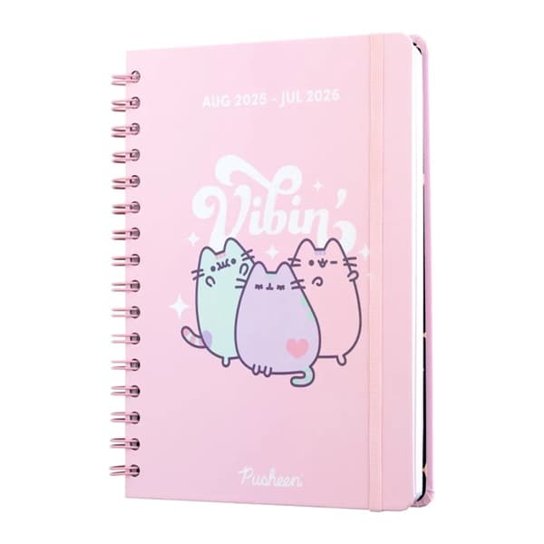 Pusheen - A5 Academic Diary Week to View 2025/2026