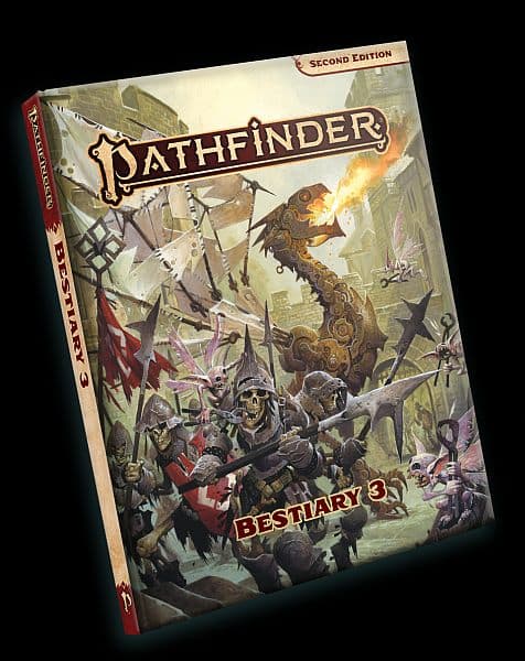 Pathfinder 2e Grundbog - Bestiary 3 (Hardcover) #PZO2107