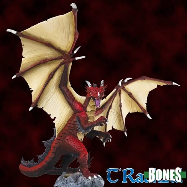 Reaper Bones Classic: T'Raukzul, Gargantuan Dragon - Plastic Miniature