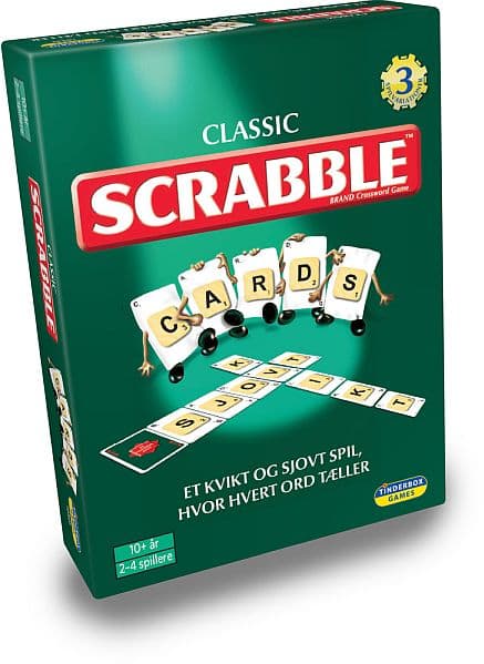 Scrabble Cards (Dansk) - Card Game