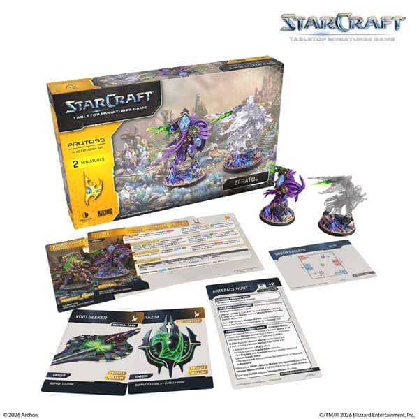 StarCraft: The Miniatures Game - Protoss: Zeratul - Hero Expansion Set