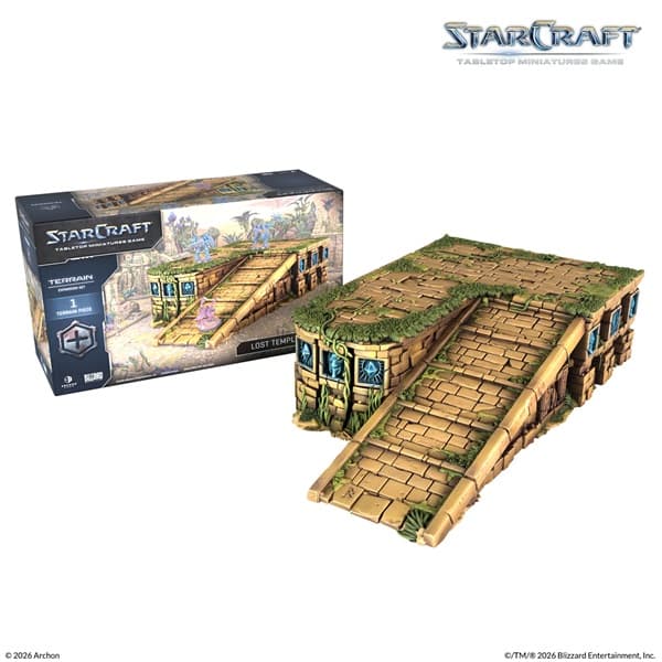 StarCraft: The Miniatures Game: Terrain Expansion Set - Lost Temple Ramp