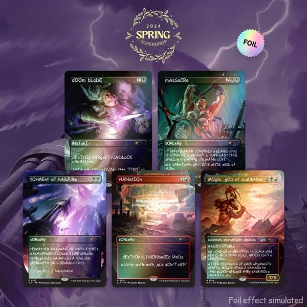 Secret Lair Drop Series (2024): Spring Superdrop: sAnS mERcY (Foil)