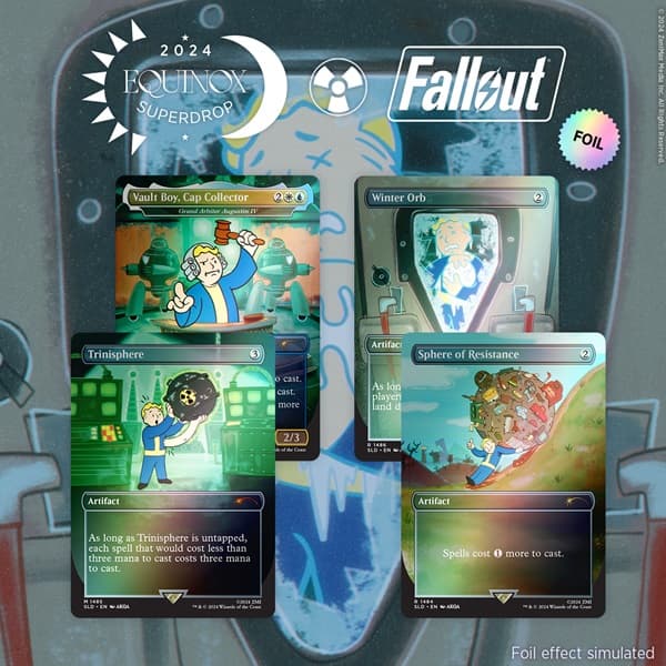 Secret Lair Drop Series (2024): Equinox Superdrop: Secret Lair x Fallout: Vault Boy (Foil)