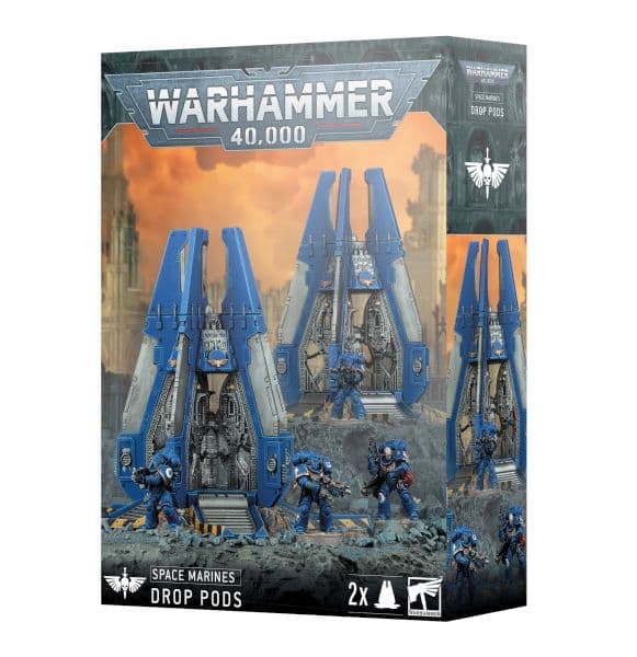 Space Marines - Drop Pods (2025) - 99120101423