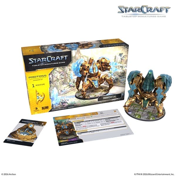 StarCraft: The Miniatures Game - Protoss: Immortal - Expansion Set
