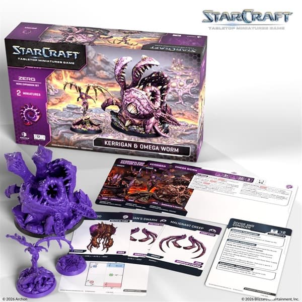 StarCraft: The Miniatures Game - Zerg: Kerrigan (Primal Kerrigan) - Hero Expansion Set