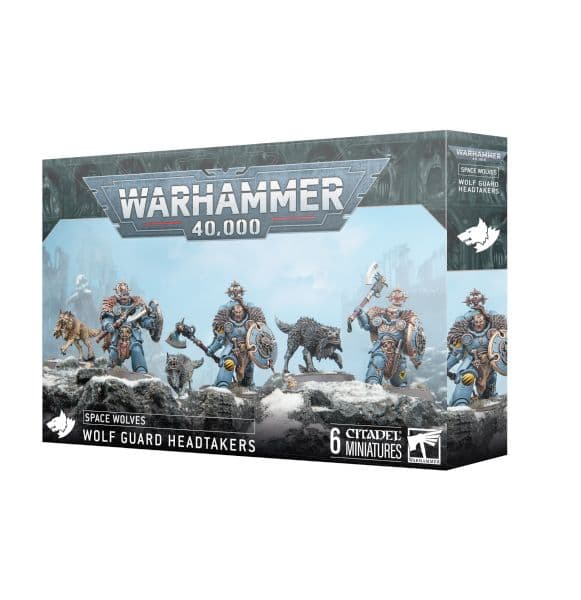 Space Wolves - Wolf Guard Headtakers - 99120101437