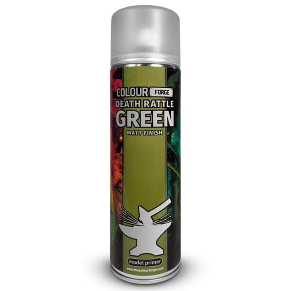 The Colour Forge Spray: Death Rattle Green - 500ml