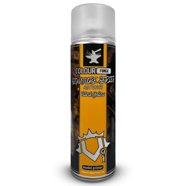 The Colour Forge Spray: Signature Series - Valrak Yellow - 500ml