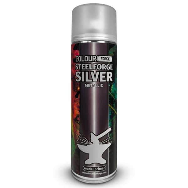 The Colour Forge Spray: Steelforge Silver - 500ml