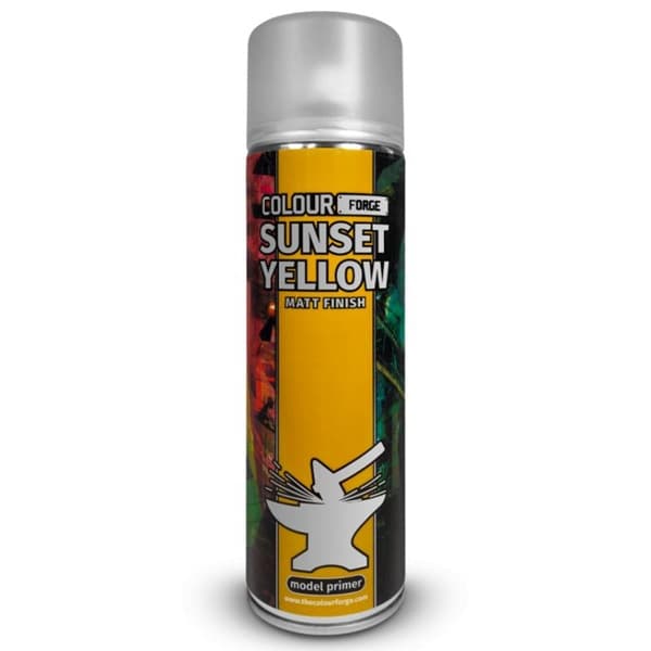 The Colour Forge Spray: Sunset Yellow - 500ml