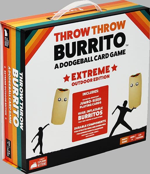 Throw Throw Burrito (Extreme Outdoor Version) - Dodgeball Card Game