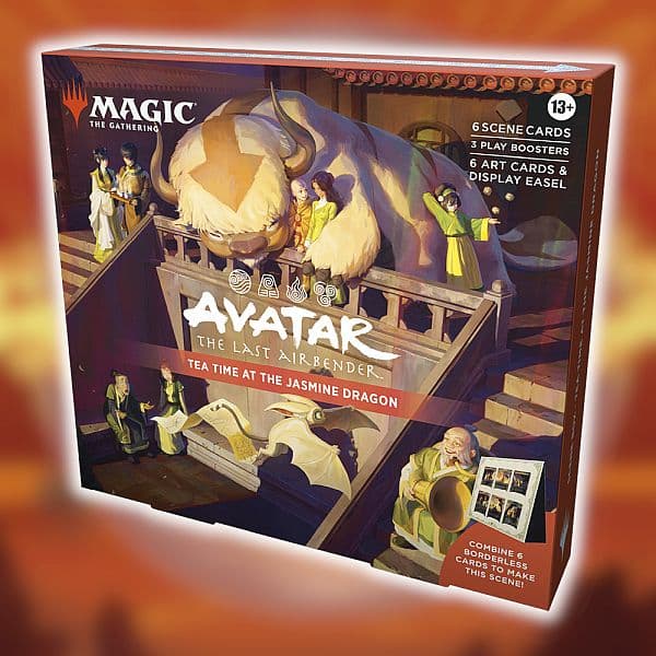 MTG ATLA Scene Box Tea Time at the Jasmine Dragon