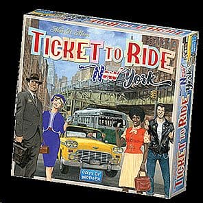 Ticket to Ride - Dansk Grundspil - New York (Skandinavisk Version)