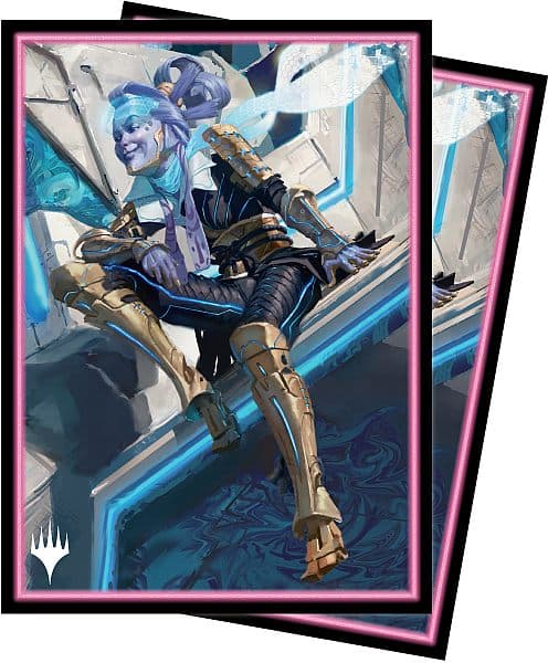 100 Lommer! Kamigawa: Neon Dynasty: A - Kotori, Pilot Prodigy - Matte Deck Protector Sleeves - Ultra Pro #19285