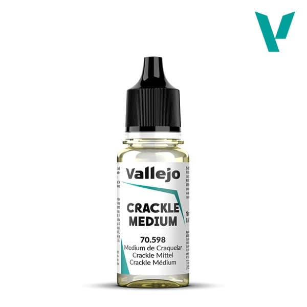 Vallejo Maling - Auxiliaries: Crackle Medium - 17ml