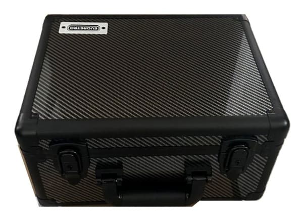 Evoretro - Trading Card Suitcase: Small - Silver/Gray