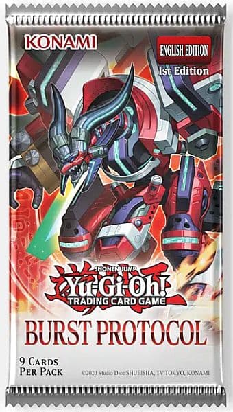 Yu-Gi-Oh! Booster Pakke Burst Protocol Booster Pack