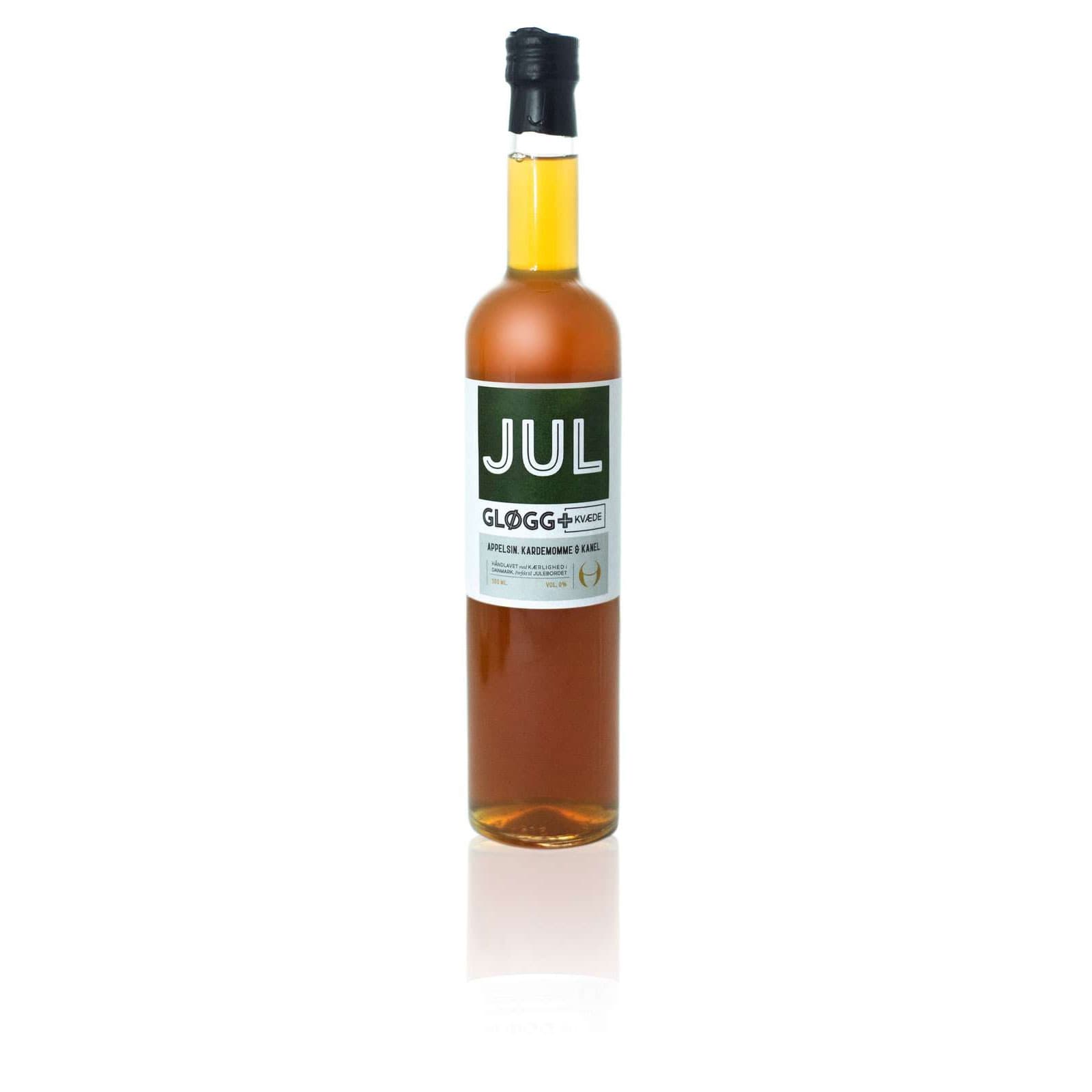 NORDISK JUL Kvæde Gløggsirup med Appelsin, Kardemomme og Kanel
