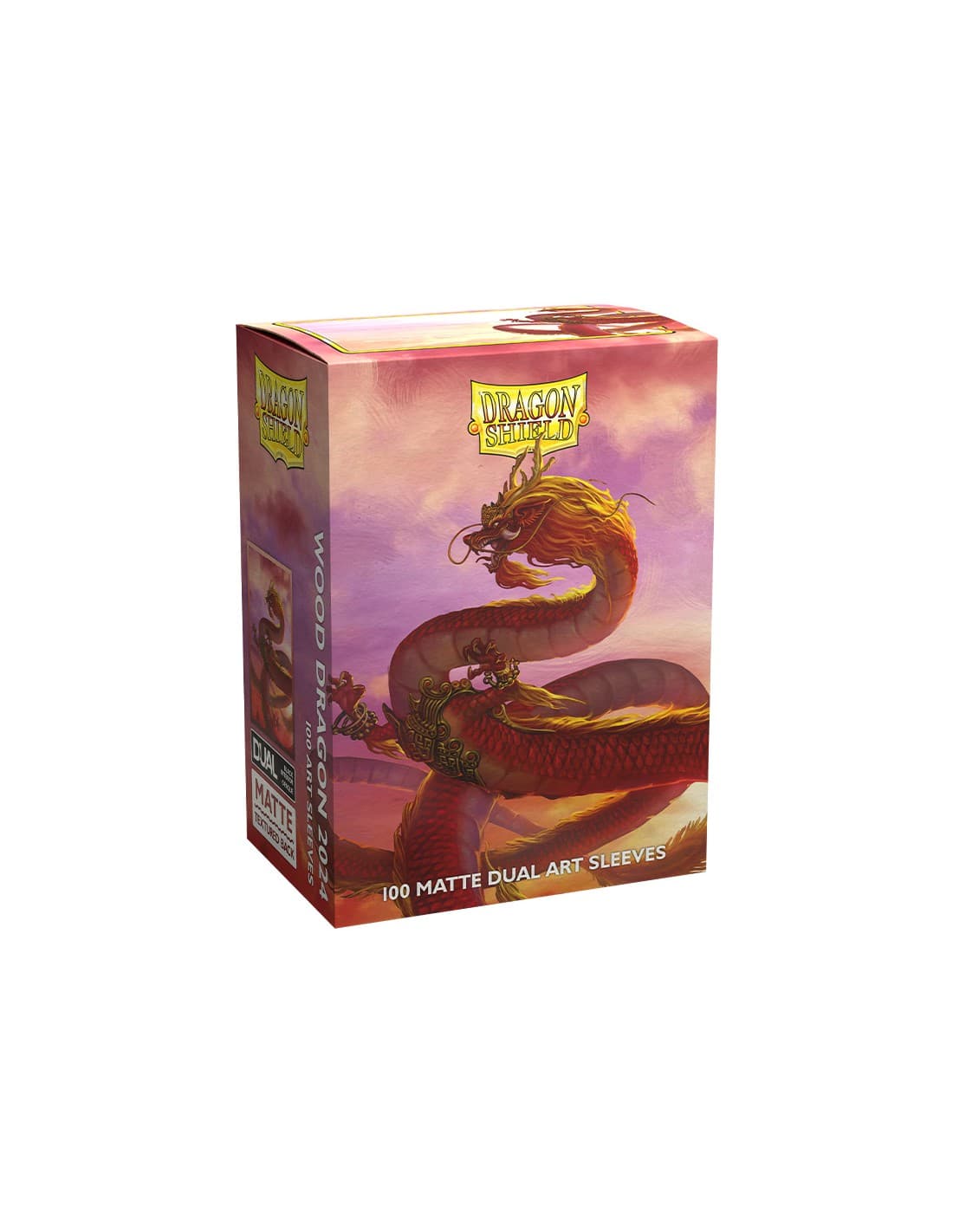 Year of the Wood Dragon 2024 - Matte Dual Art Sleeves - Plastiklommer - Dragon shield