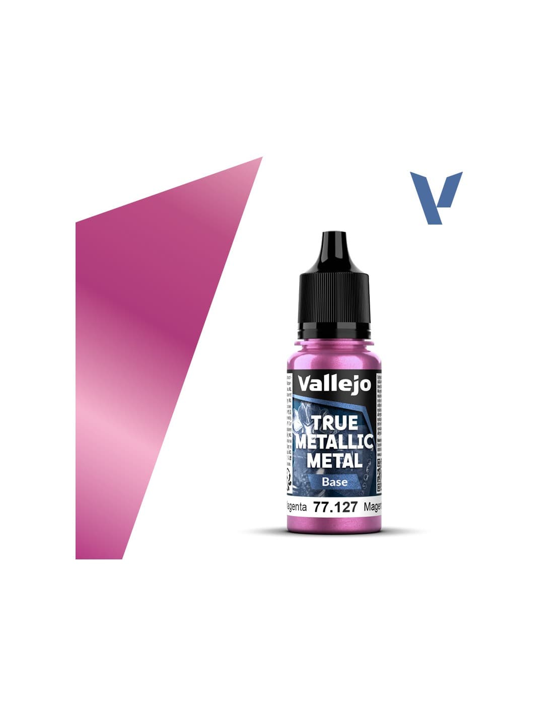 Crimson Magenta Base - True Metallic Metal - Vallejo
