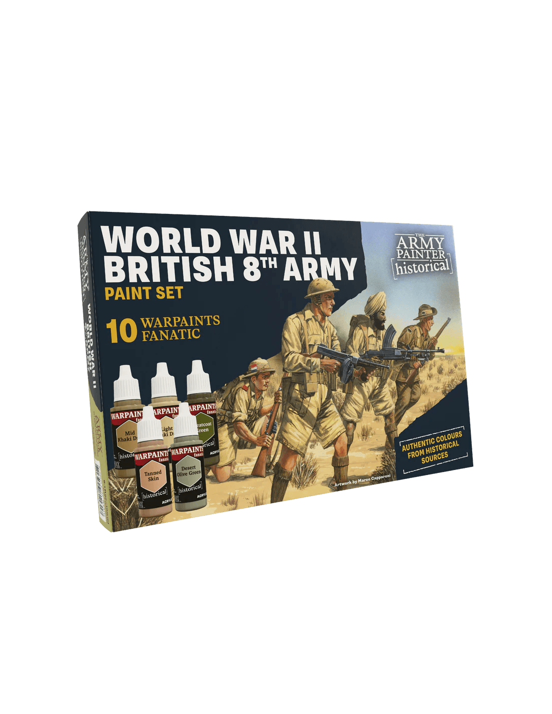 Historical: World War II British 8th army - Paint Set - The Army Painter