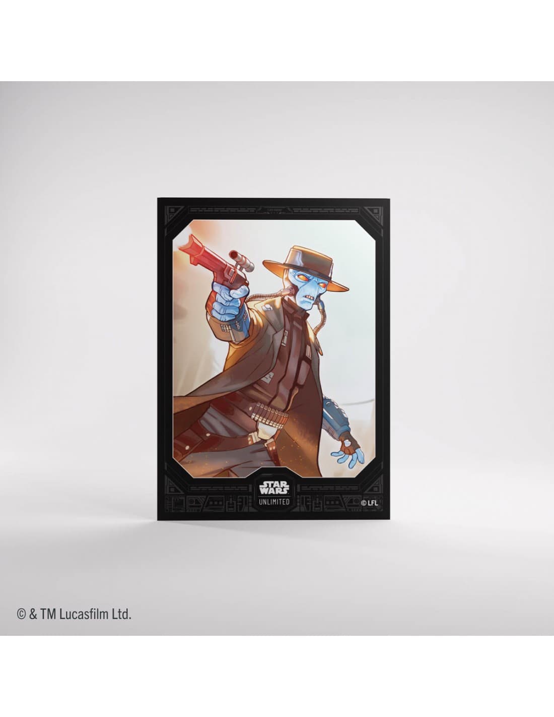 Cad Bane - A Lawless Time - Art Sleeves - 105 stk - Plastiklommer - Star Wars Unlimited - Gamegenic