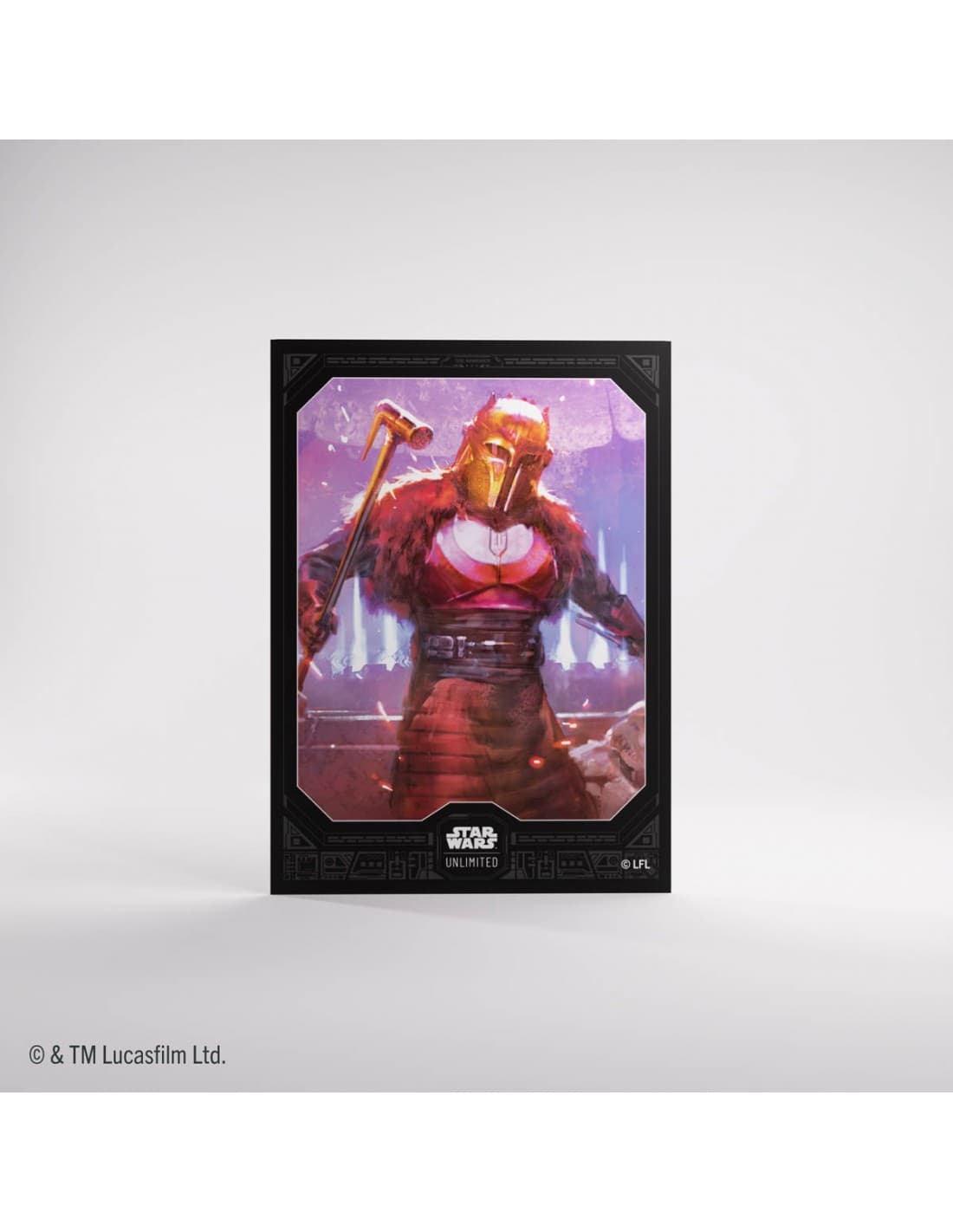 The Armorer - A Lawless Time - Art Sleeves - 105 stk - Plastiklommer - Star Wars Unlimited - Gamegenic
