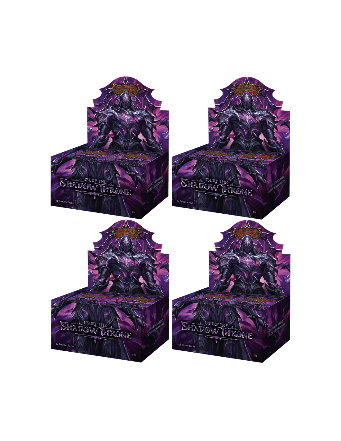 Usurp the Shadow Throne Booster Display Case - Flesh & Blood