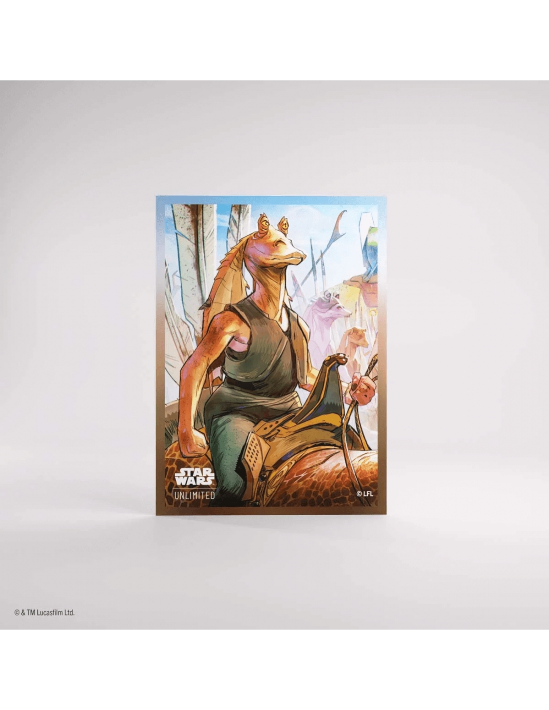 Jar Jar Binks - Homeworlds - Art Sleeves - 80 stk - Plastiklommer - Star Wars Unlimited - Gamegenic