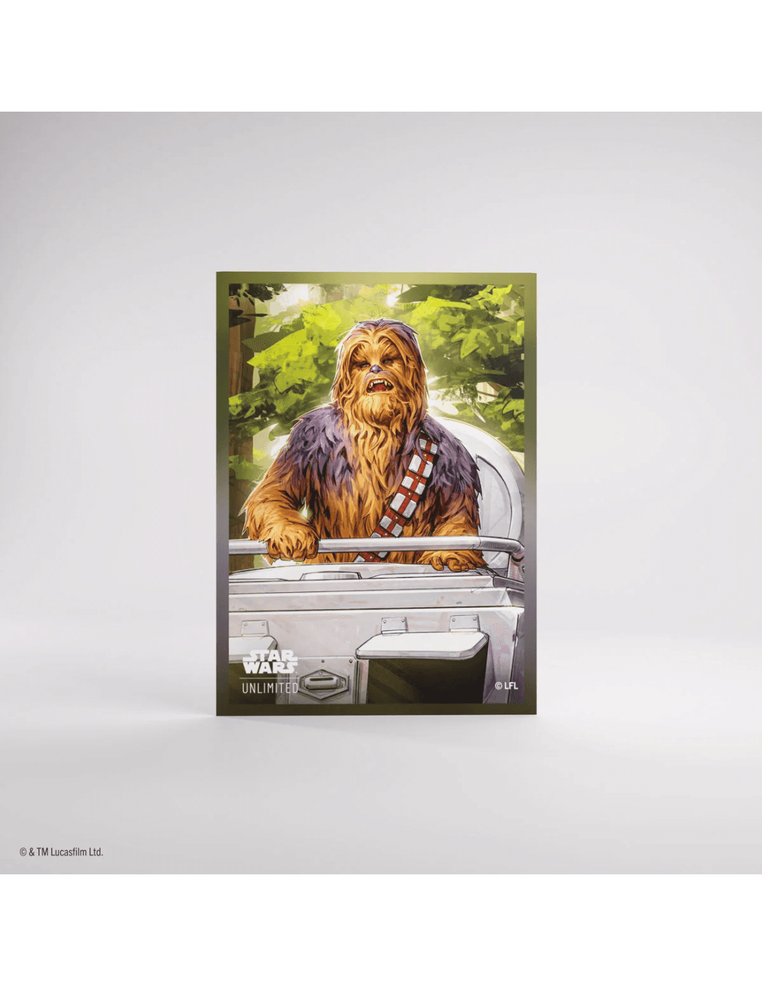 Chewbacca - Homeworlds - Art Sleeves - 80 stk - Plastiklommer - Star Wars Unlimited - Gamegenic