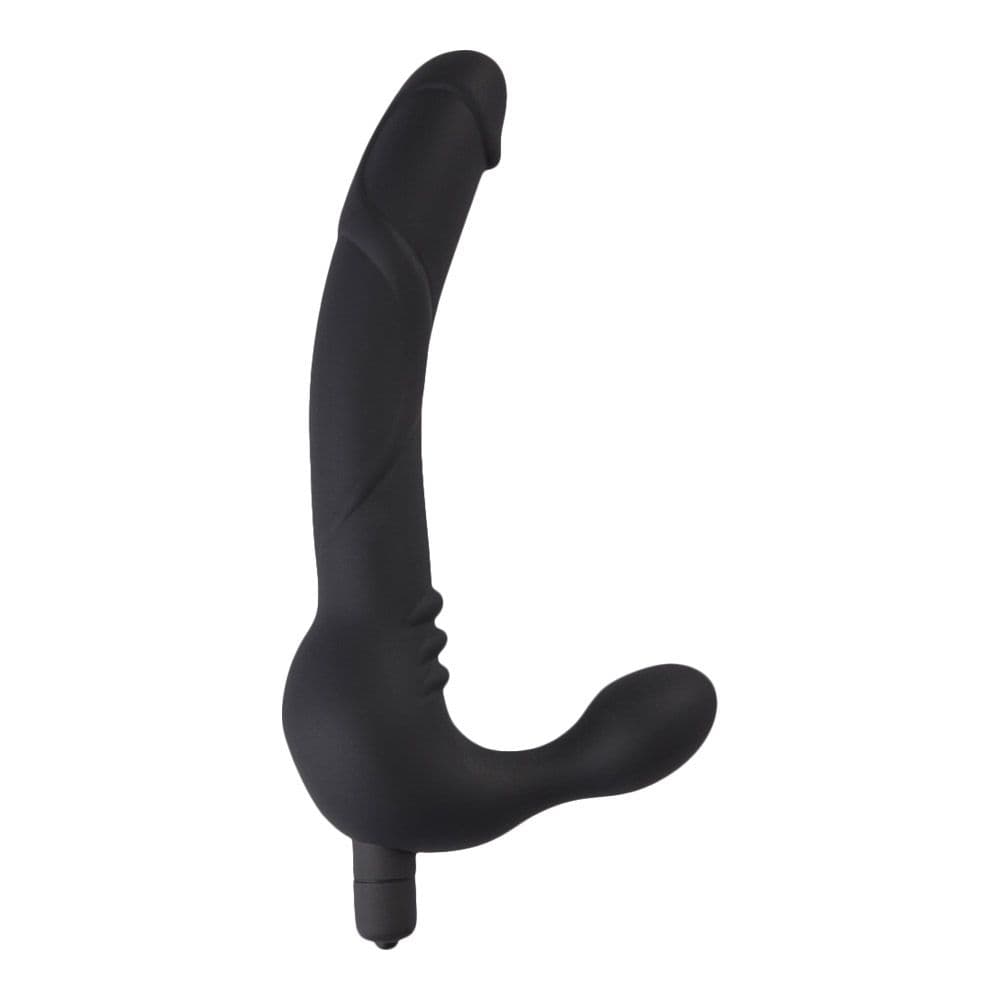 Axus Lite - Dobbelt Strap On med Vibration